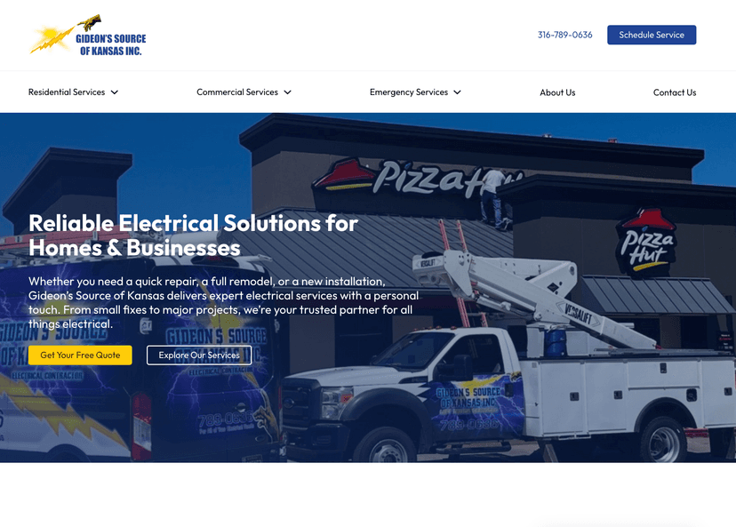 Business Website